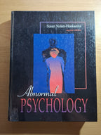 Abnormal Psychology (2nd Edition) – Susan Nolen-Hoeksema (Second Hand Book)