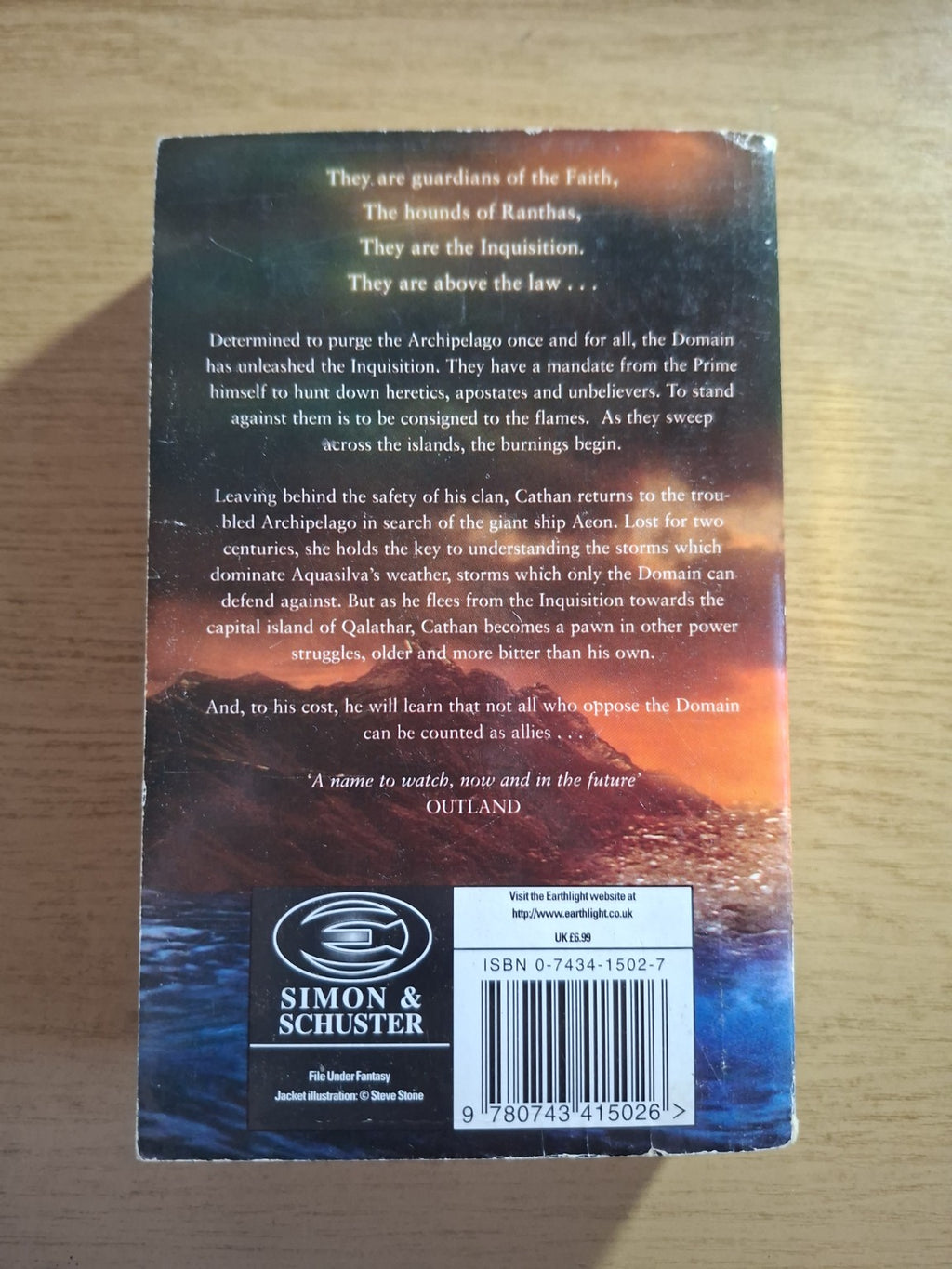 Inquisition – Anselm Audley (Second Hand Book)