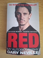 Red: My Autobiography – Gary Neville (Second Hand Book)
